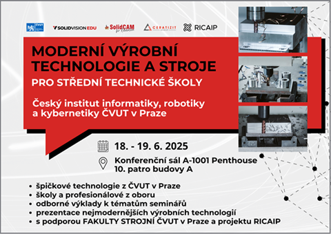 Moderní výrobní technologie a stroje na ČVUT