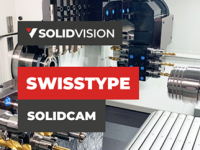 SolidCAM: Podpora strojů typu SwissType
