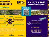 Pozvánka na World of Machining 2025 v Kroměříži