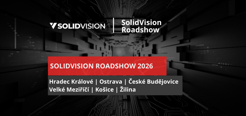 SolidVision Roadshow 2026 – jedeme za vámi!