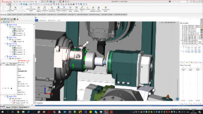 Simulace stroje | SolidCAM simulace