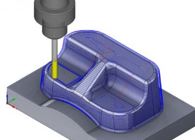 HSM dokončovací frézování | SolidCAM 3D frézování