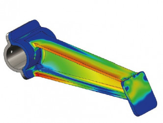 Pevnostní analýzy dílů a sestav – Simulation