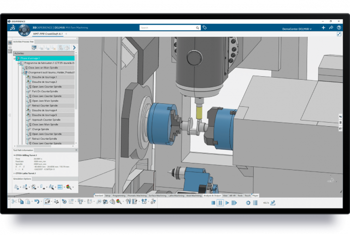 NC Mill-Turn Machine Programmer